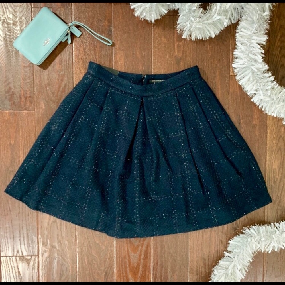 MOVIN SALE EUC Banana republic plaid shimmer skirt